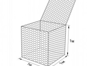 Габион ГСИ-К-1,0х1,0х1,0-С100-2,7-Ц