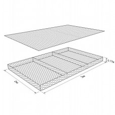 Габион ГСИ-М-3,0х2,0х0,17-С80-3,0/4,0-ЦП