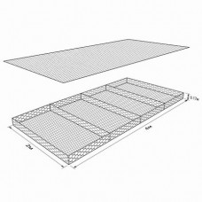 Габион ГСИ-М-4,0х2,0х0,17-С80-2,7-Ц