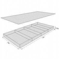 Габион ГСИ-М-4,0х2,0х0,23-С60-2,4-Ц