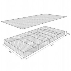 Габион ГСИ-М-4,0х2,0х0,3-С80-3,0/4,0-ЦП