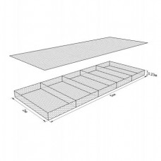 Габион ГСИ-М-5,0х2,0х0,23-С60-2,4-Ц