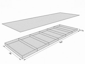 Габион ГСИ-М-6,0х2,0х0,17-С60-2,4-Ц
