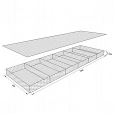 Габион ГСИ-М-6,0х2,0х0,3-С80-2,7-Ц